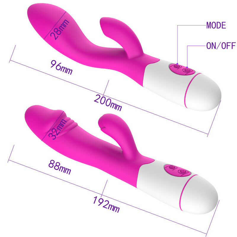 30 Snelheden Dubbele Penetratie Vibrator Voor Vagina Clitoris Massager Erotische Producten Seksspeeltjes Voor Vrouw Volwassenen Intieme Artikelen