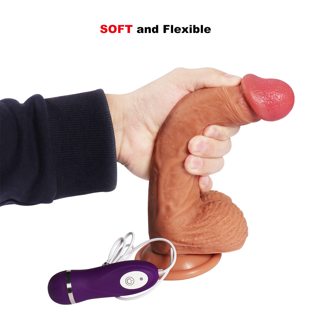 Automatische Realistische Multispeed Vibrator Penis Dildo Met Zuignap Voor Volwassenen Seks-speeltje Voor Vrouwen